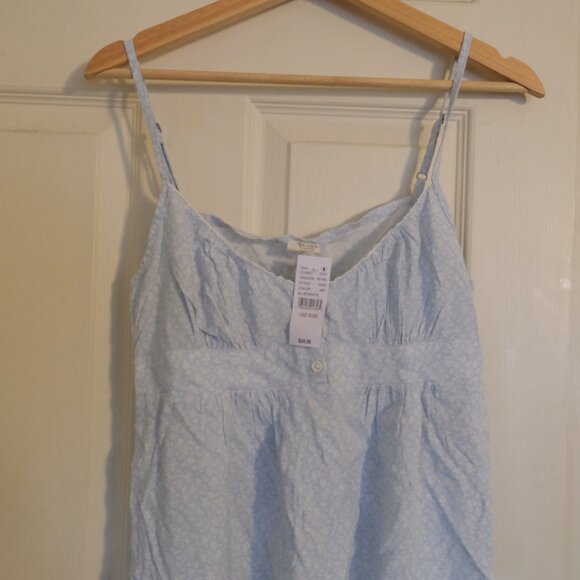 PacSun Light Blue Babydoll Tank Top - Picture 2 of 6